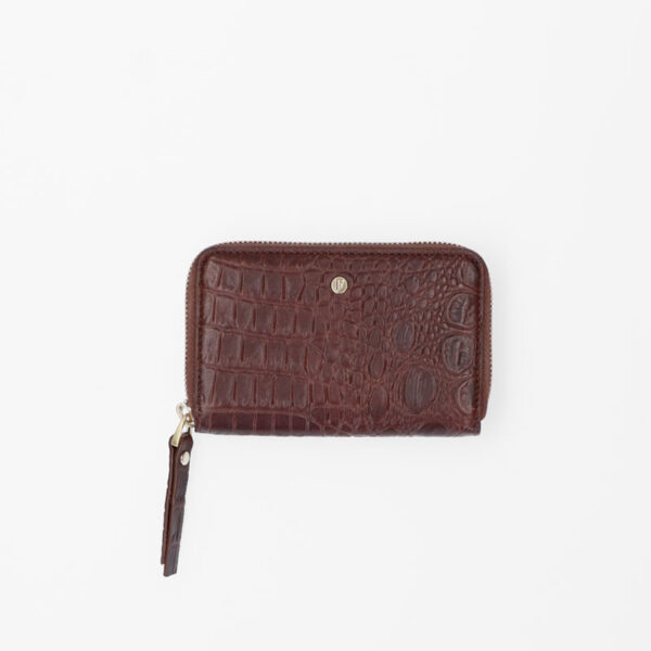FMME Wallet Small Croco Brown