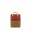 Sticky Lemon Backpack Large | Colourblocking | Blue Berry + Willow Brown + Pear Green