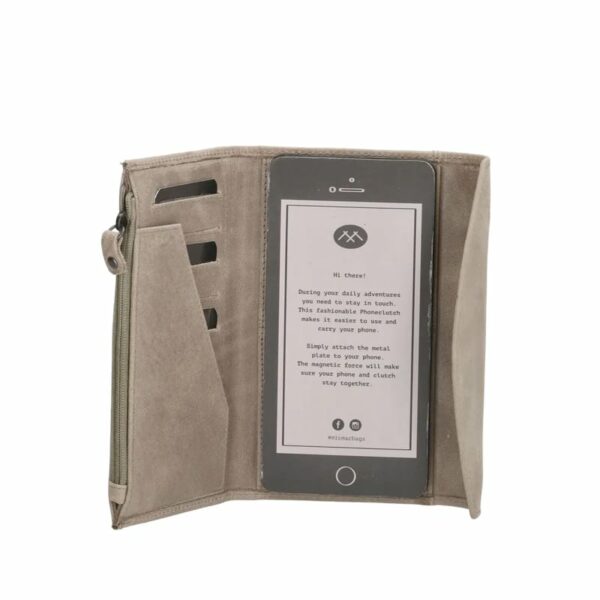 Micmacbags Malmö Phonebag Large Grey