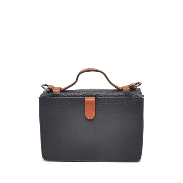 Berba Leather Crossbody Chamonix Navy