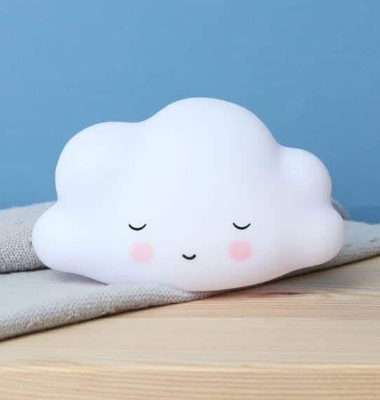 A Little Lovely Company Little Light Cloud White