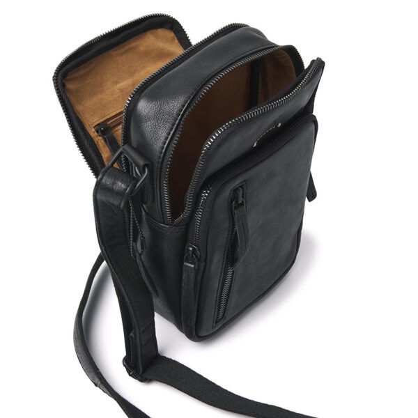 dR Amsterdam Tampa Schoudertas Black
