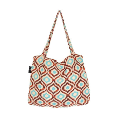 Retro Wooly Brown Blue